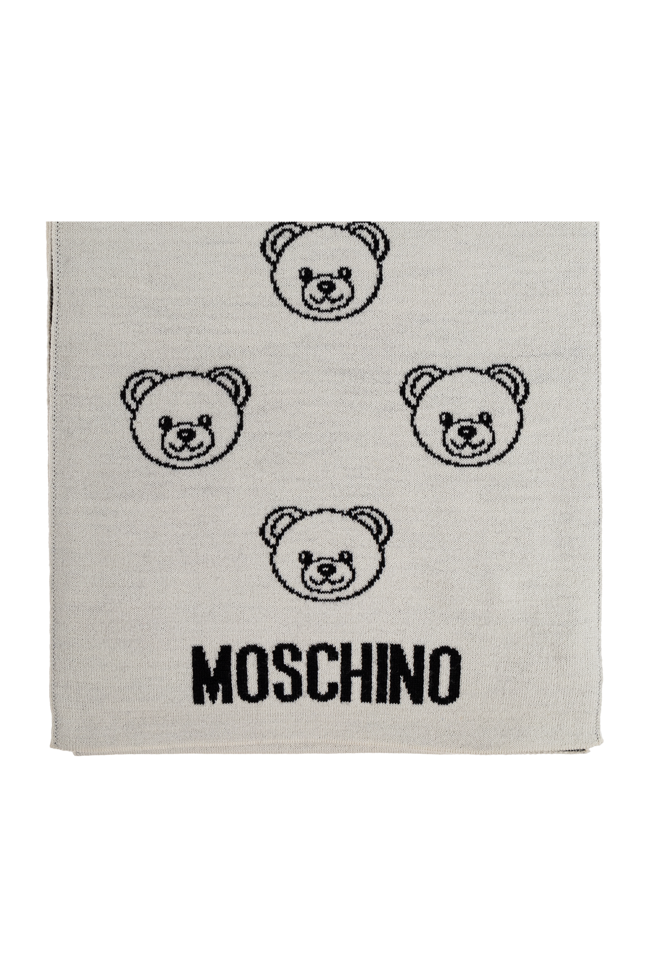 Moschino Scarf with a distinctive teddy bear motif | Men's